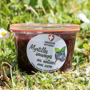 Delices alpage Myrtilles sauvages sans sucre