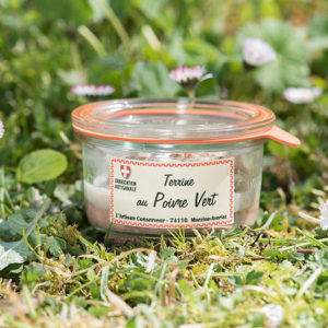 Delices alpage Terrine poivre vert